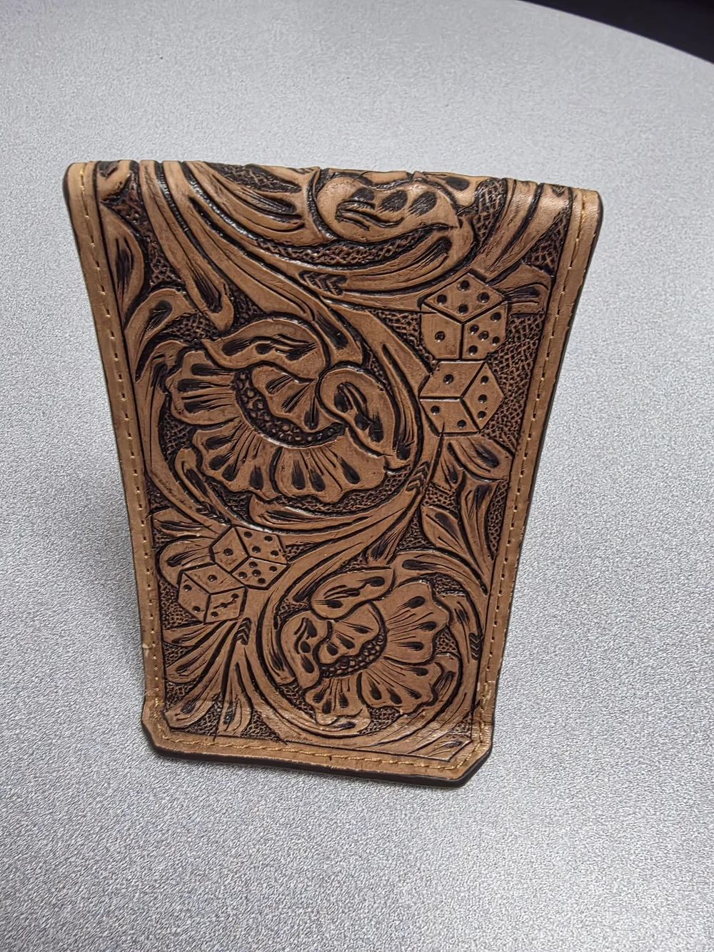 New Leather And Cowhide Phone Stand